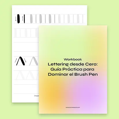 Workbook: Lettering desde cero